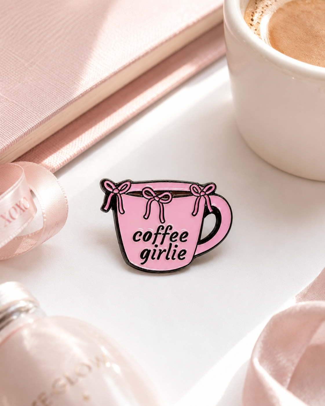 Coffee Girlie sticker styled